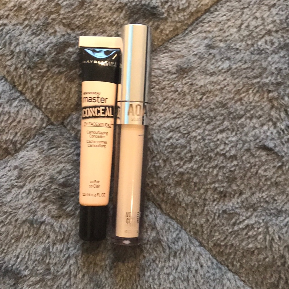 Maybelline master concealer and a similar one